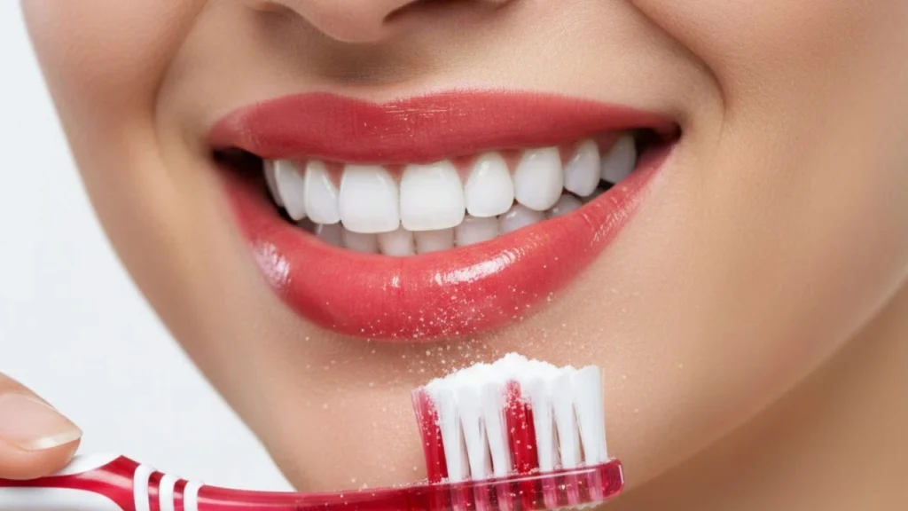 Brushing With Baking Soda Whiten Teeth