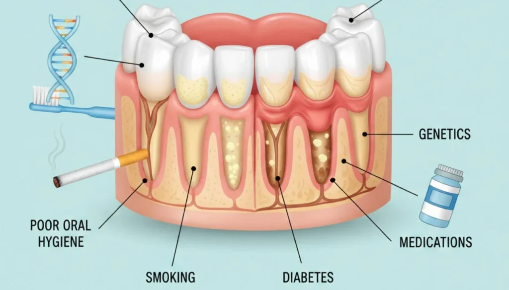 Causes of Gum Disease