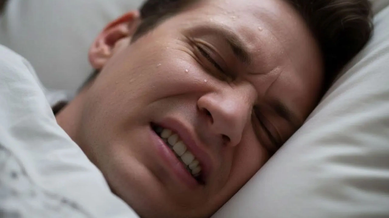 Biting Teeth Hard in Sleep