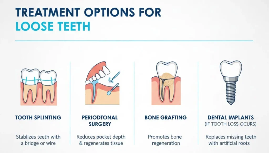 Treatment Options for Loose Teeth